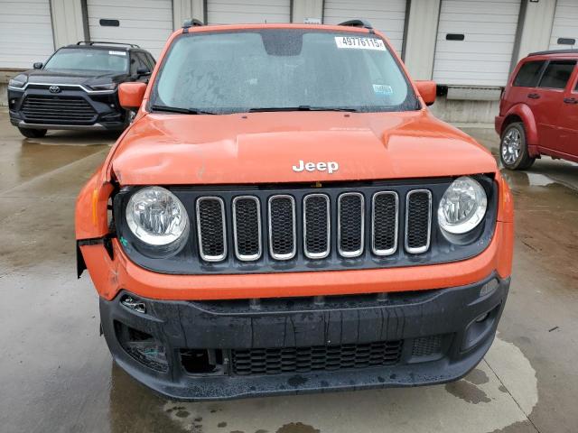  JEEP RENEGADE 2016 Orange