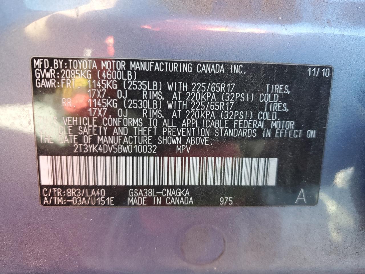 2011 Toyota RAV 4 - Image 16