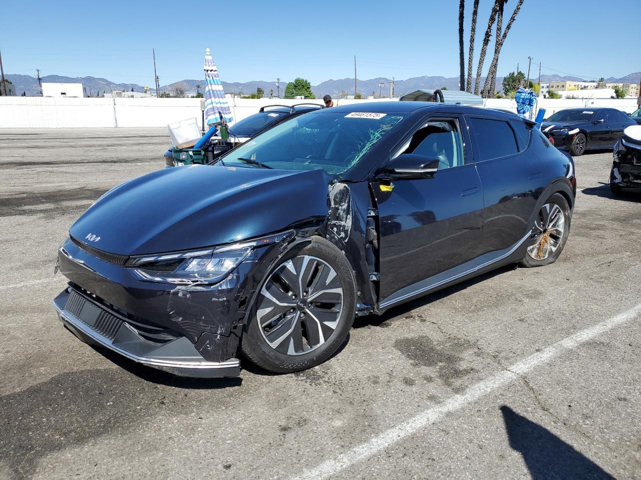 2024 Kia Ev6 Light de vânzare în Van Nuys, CA - Front End