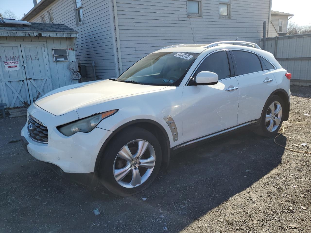 2011 Infiniti Fx35 zu verkaufen in York Haven, PA - Rear End