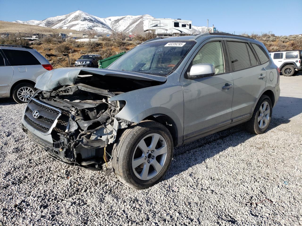 2007 Hyundai Santa Fe Se for Sale in Reno, NV - Front End