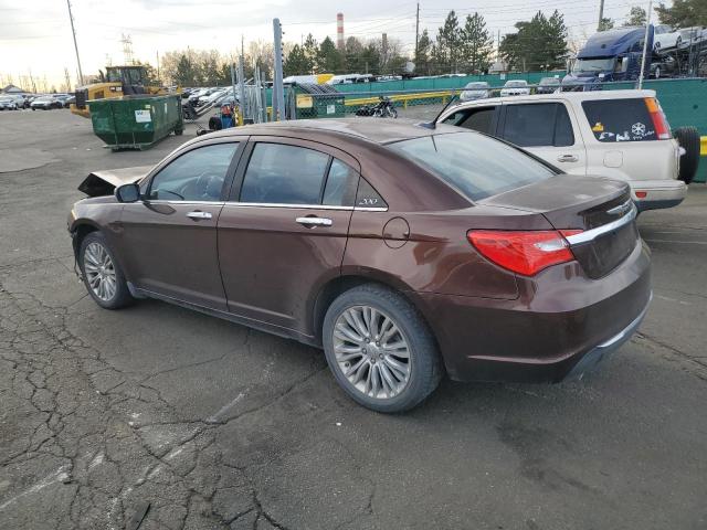 Sedans CHRYSLER 200 2013 Brązowy