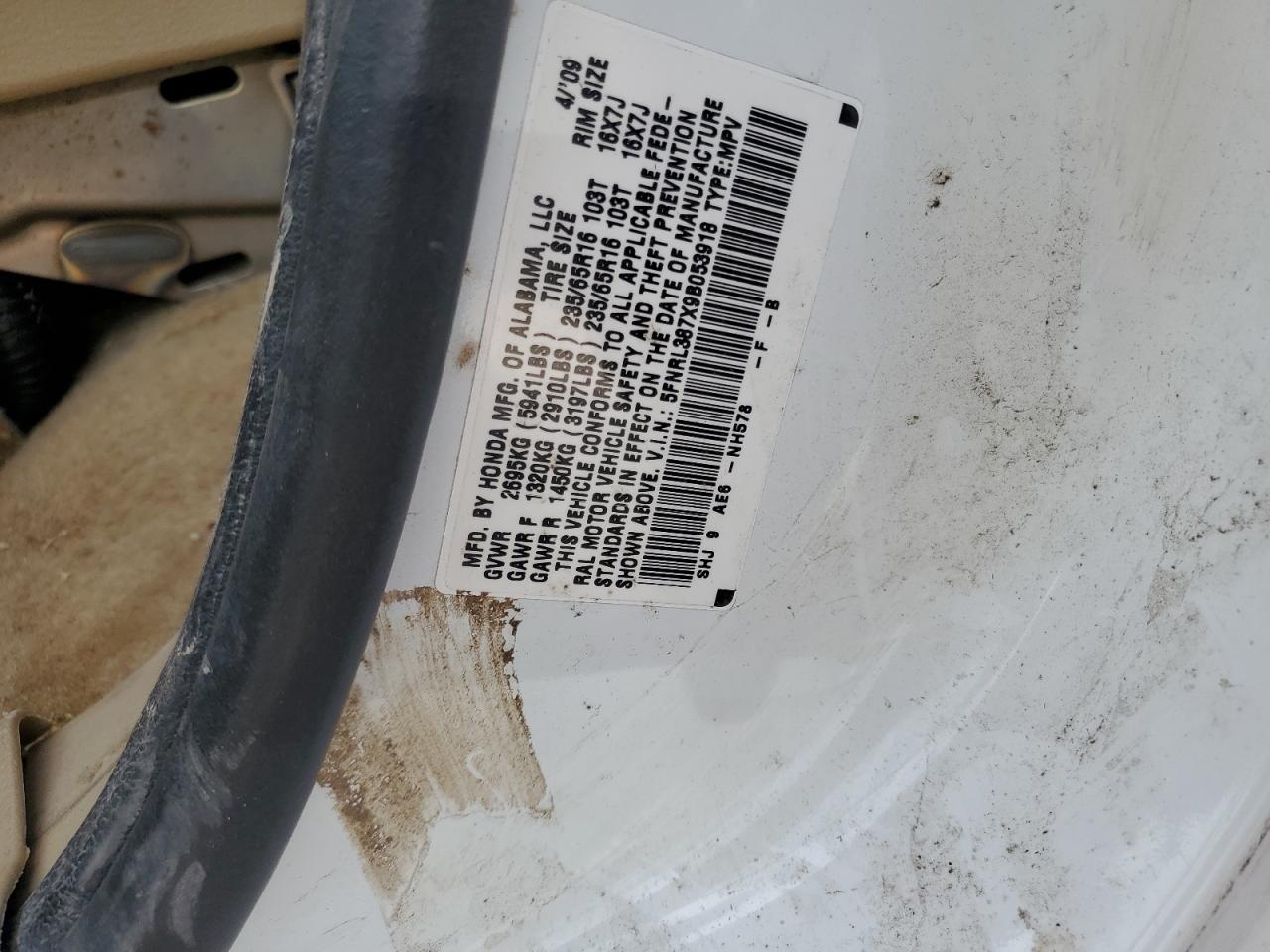 2009 Honda Odyssey - Image 13
