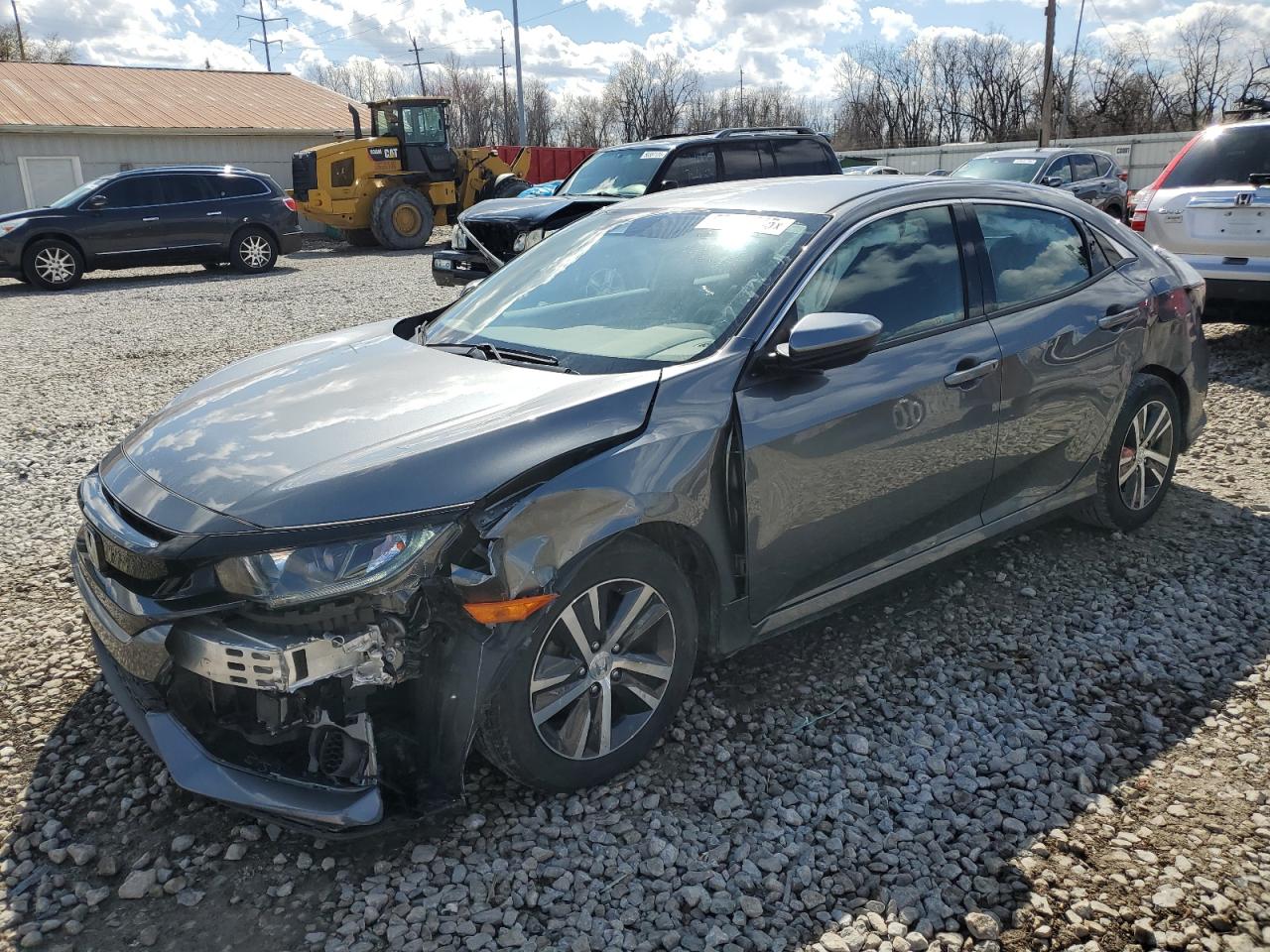 2021 Honda Civic Lx en Venta en Columbus, OH - All Over