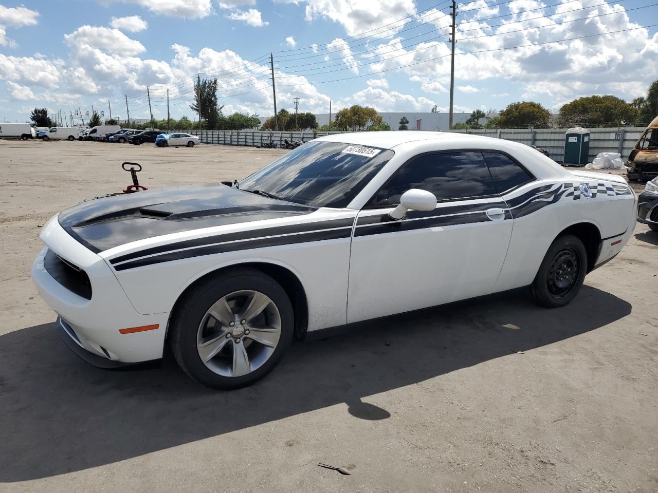 2019 Dodge Challenger Sxt იყიდება Miami-ში, FL - Rear End