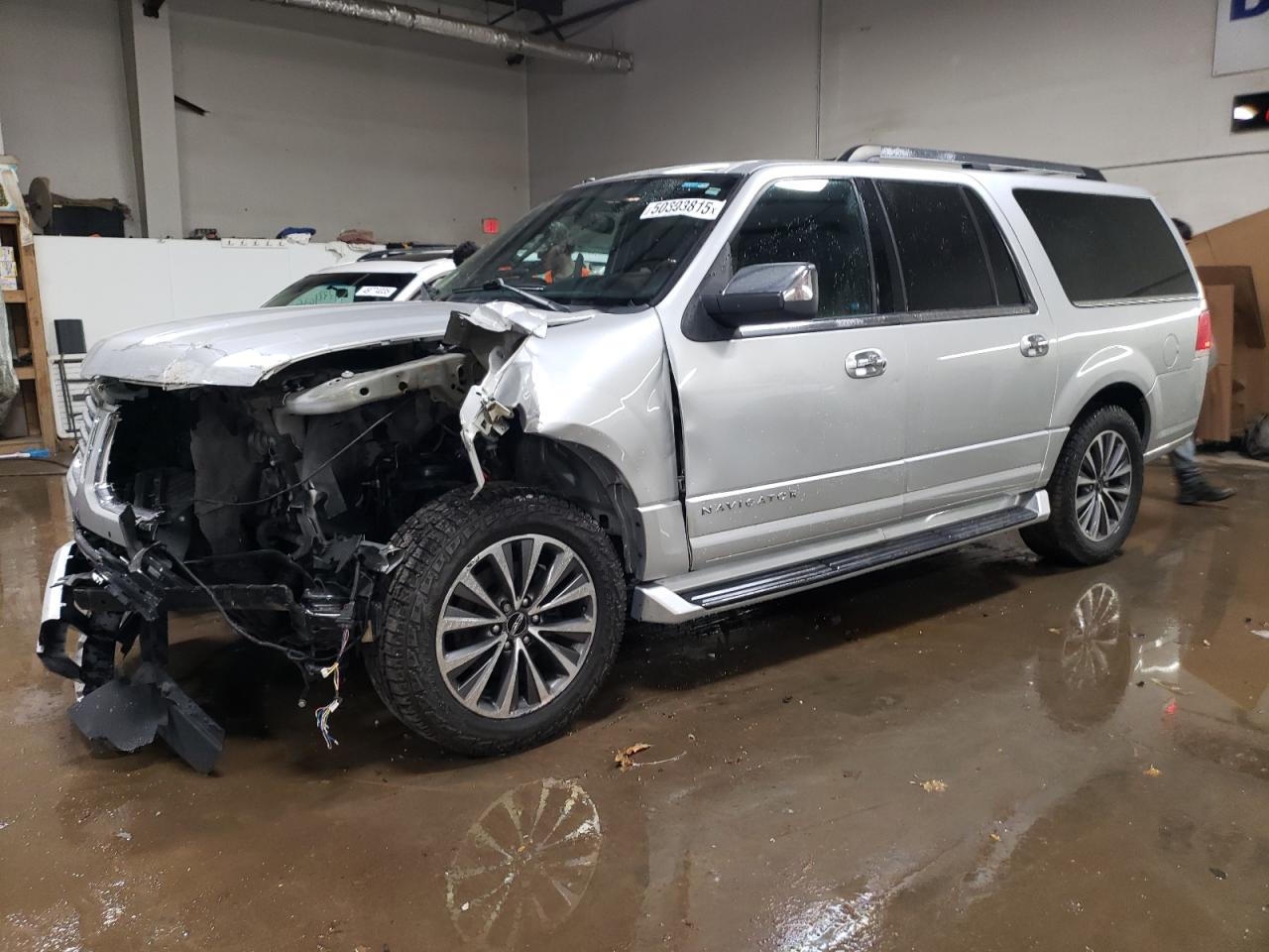 2015 Lincoln Navigator L en Venta en Elgin, IL - Front End