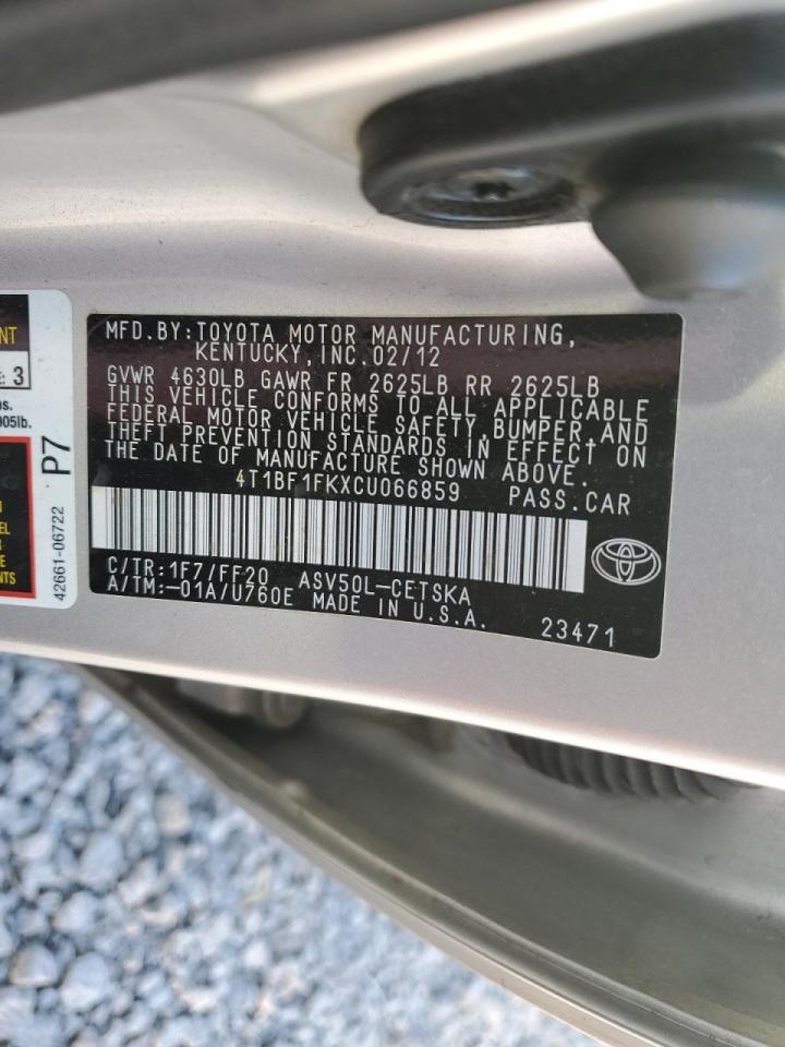 2012 Toyota Camry - Image 12