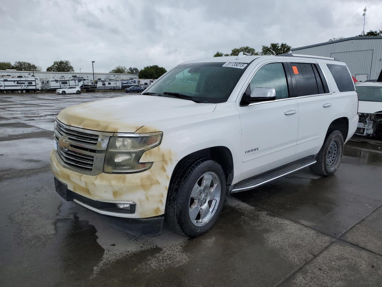 2016 Chevrolet Tahoe C1500 Ltz на продаже в Sacramento, CA - Vandalism