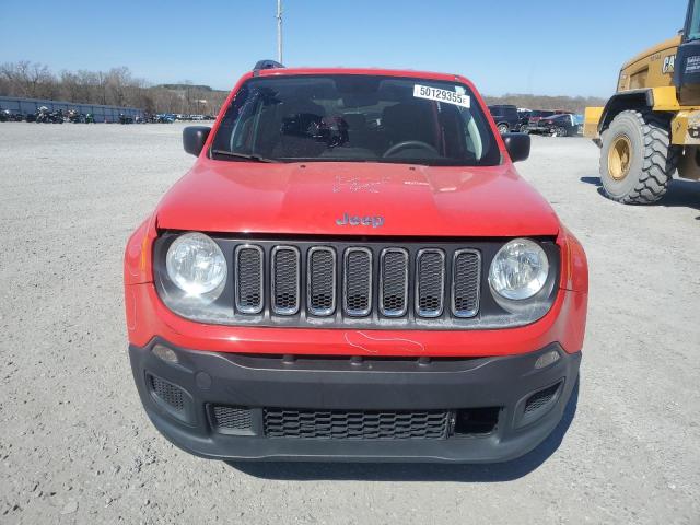  JEEP RENEGADE 2018 Czerwony