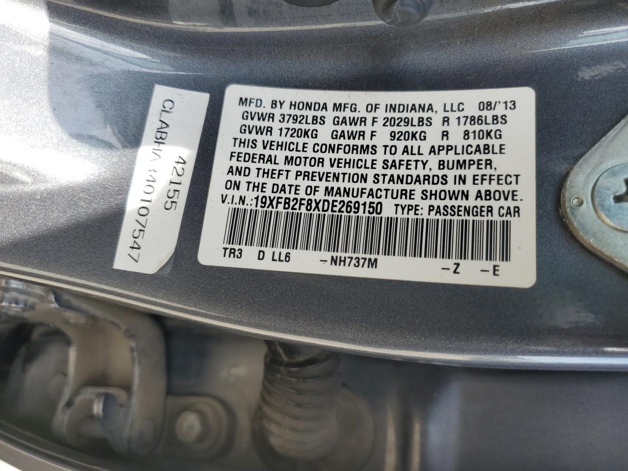 2013 Honda Civic - Image 13
