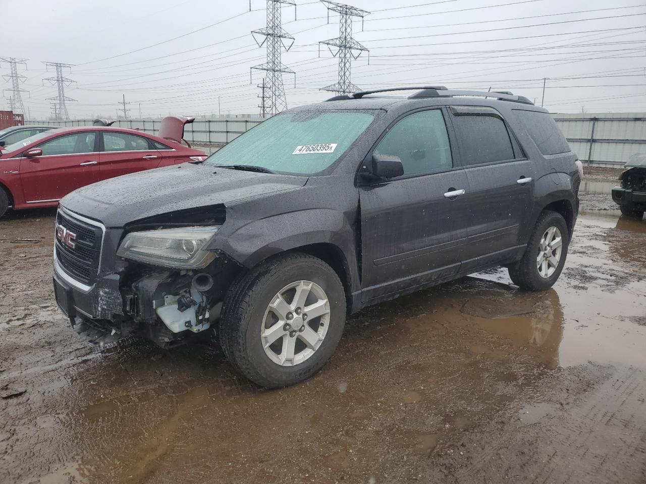 2013 Gmc Acadia Sle იყიდება Elgin-ში, IL - Front End