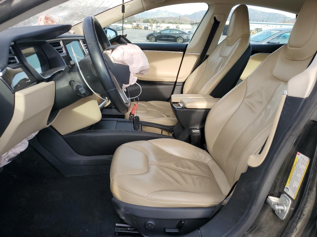 2014 Tesla Model S VIN: 5YJSA1S12EFP48970 Lot: 50099795