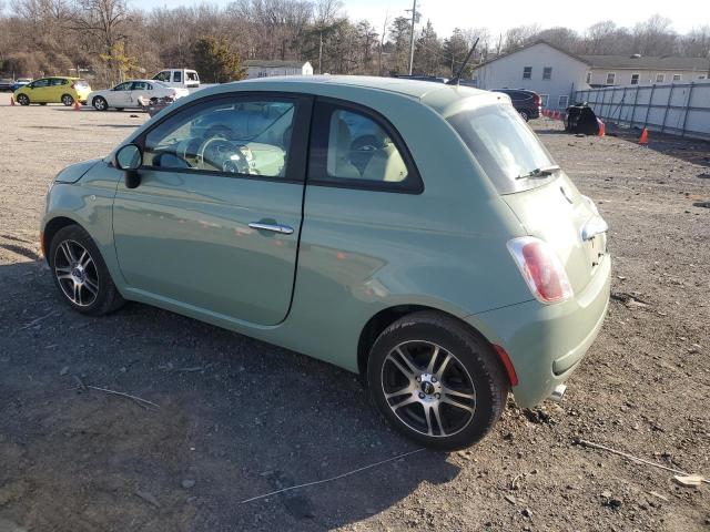  FIAT 500 2012 Green