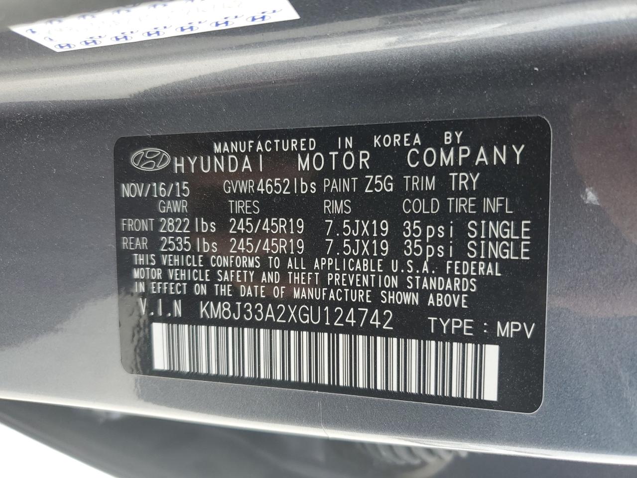 2016 Hyundai Tucson - Image 16