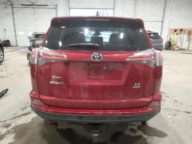  TOYOTA RAV4 2018 Czerwony