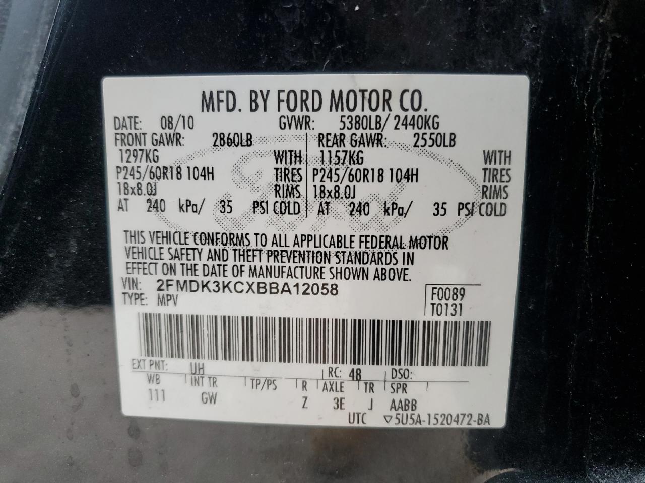 2011 Ford Edge - Image 13