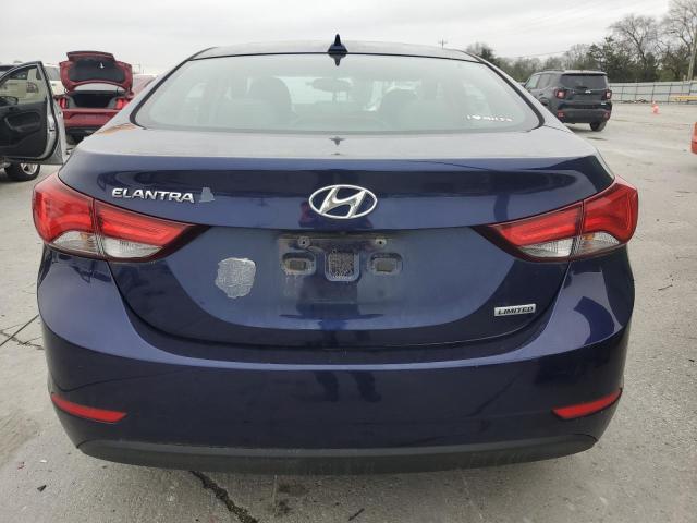 Sedans HYUNDAI ELANTRA 2014 Blue