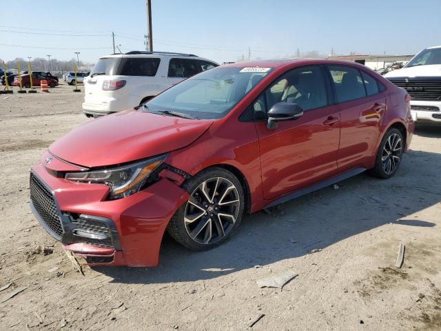  TOYOTA COROLLA 2020 Красный