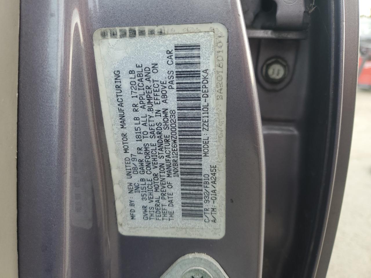 1998 Toyota Corolla - Image 14