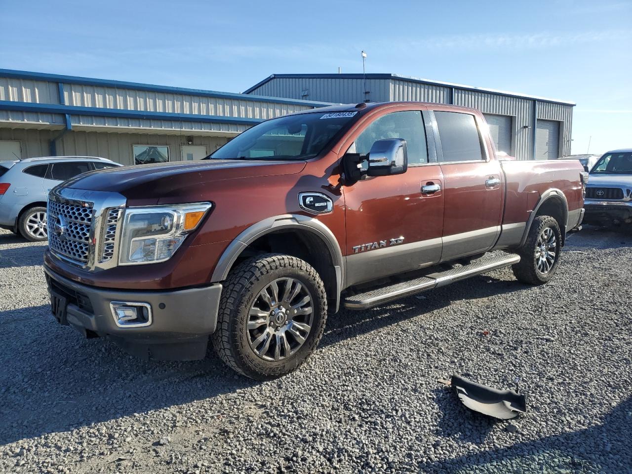2016 Nissan Titan Xd Sl за продажба в Earlington, KY - Mechanical
