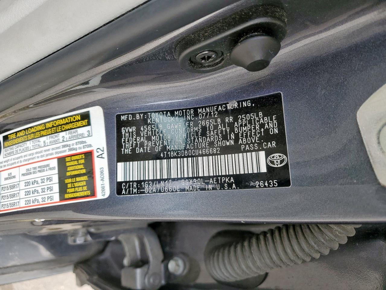 2012 Toyota Avalon - Image 13