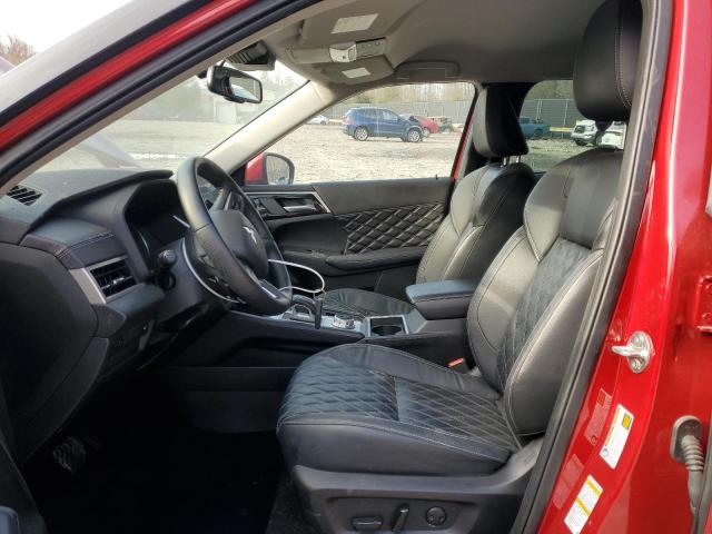  MITSUBISHI OUTLANDER 2022 Czerwony