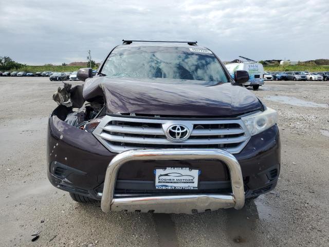  TOYOTA HIGHLANDER 2013 Burgundy