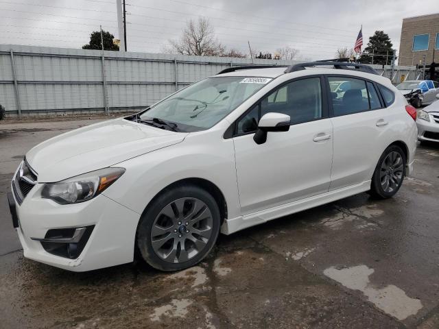 2016 Subaru Impreza Sport Premium