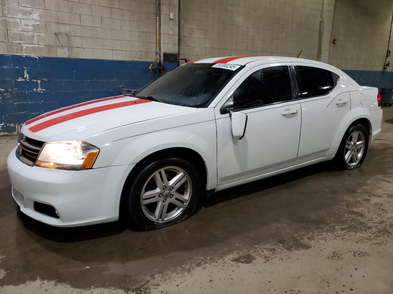2014 Dodge Avenger Sxt იყიდება Woodhaven-ში, MI - Vandalism
