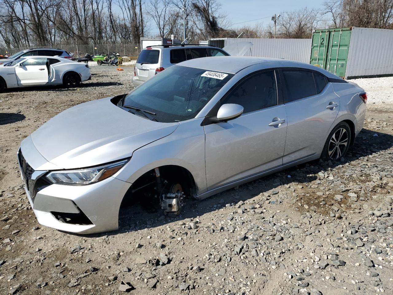 2021 Nissan Sentra Sv продається в Baltimore, MD - Undercarriage