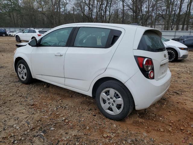  CHEVROLET SONIC 2016 White