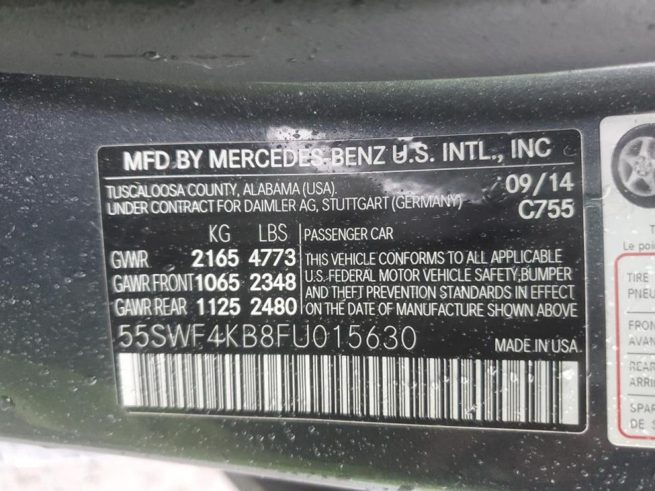 2015 Mercedes-Benz C-klasse - Image 13