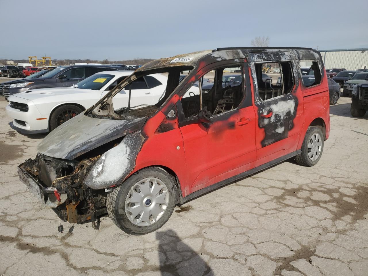 2016 Ford Transit Connect Xlt იყიდება Kansas City-ში, KS - Burn