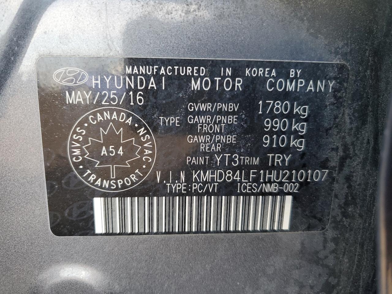 2017 Hyundai Elantra - Image 12