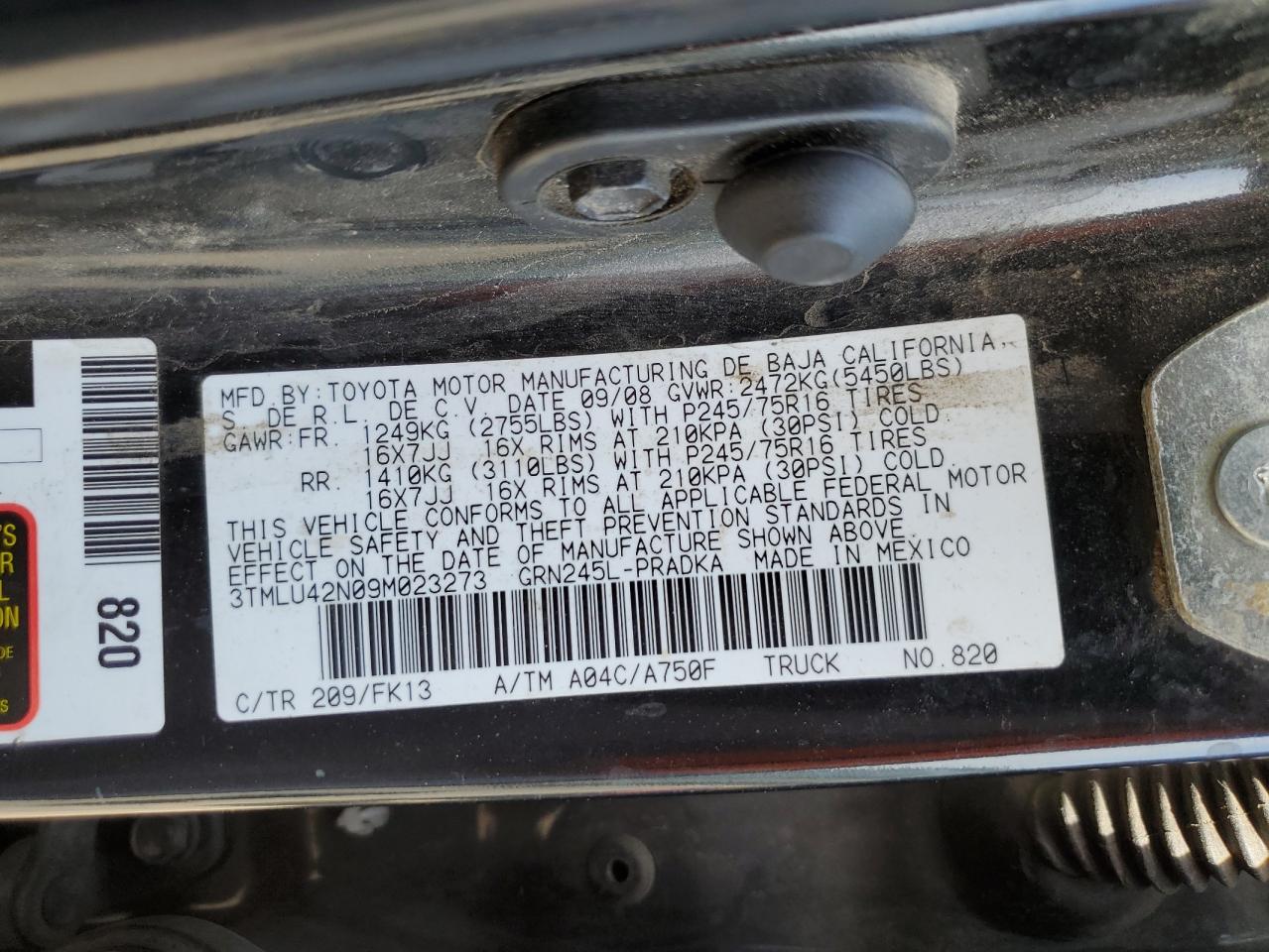 2009 Toyota Tacoma - Image 12