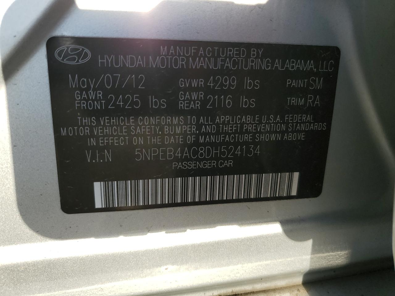 2013 Hyundai Sonata - Image 14