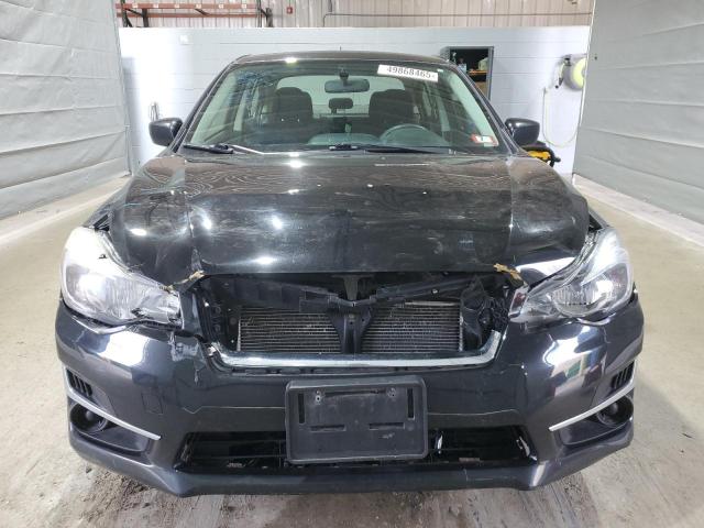 Sedans SUBARU IMPREZA 2016 Czarny