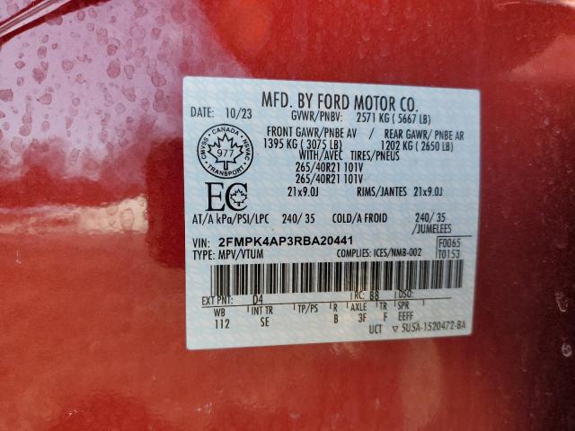 2024 FORD EDGE ST