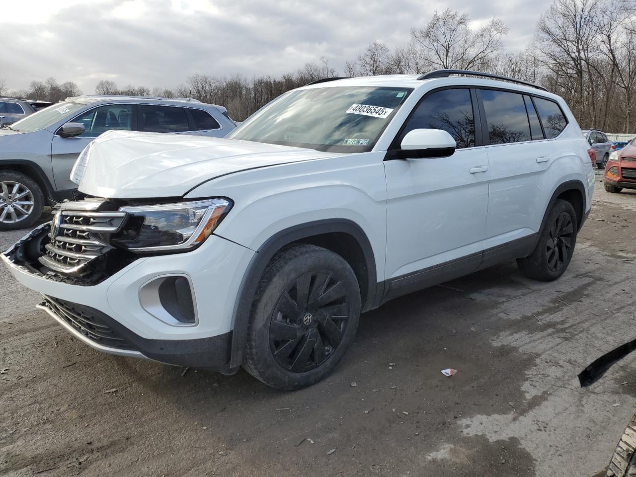 2024 Volkswagen Atlas Se na sprzedaż w Ellwood City, PA - Front End