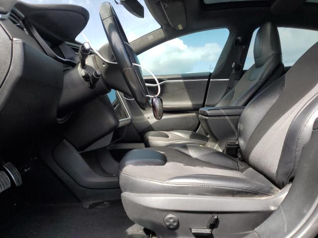 Хэтчбеки TESLA MODEL S 2014 Синий