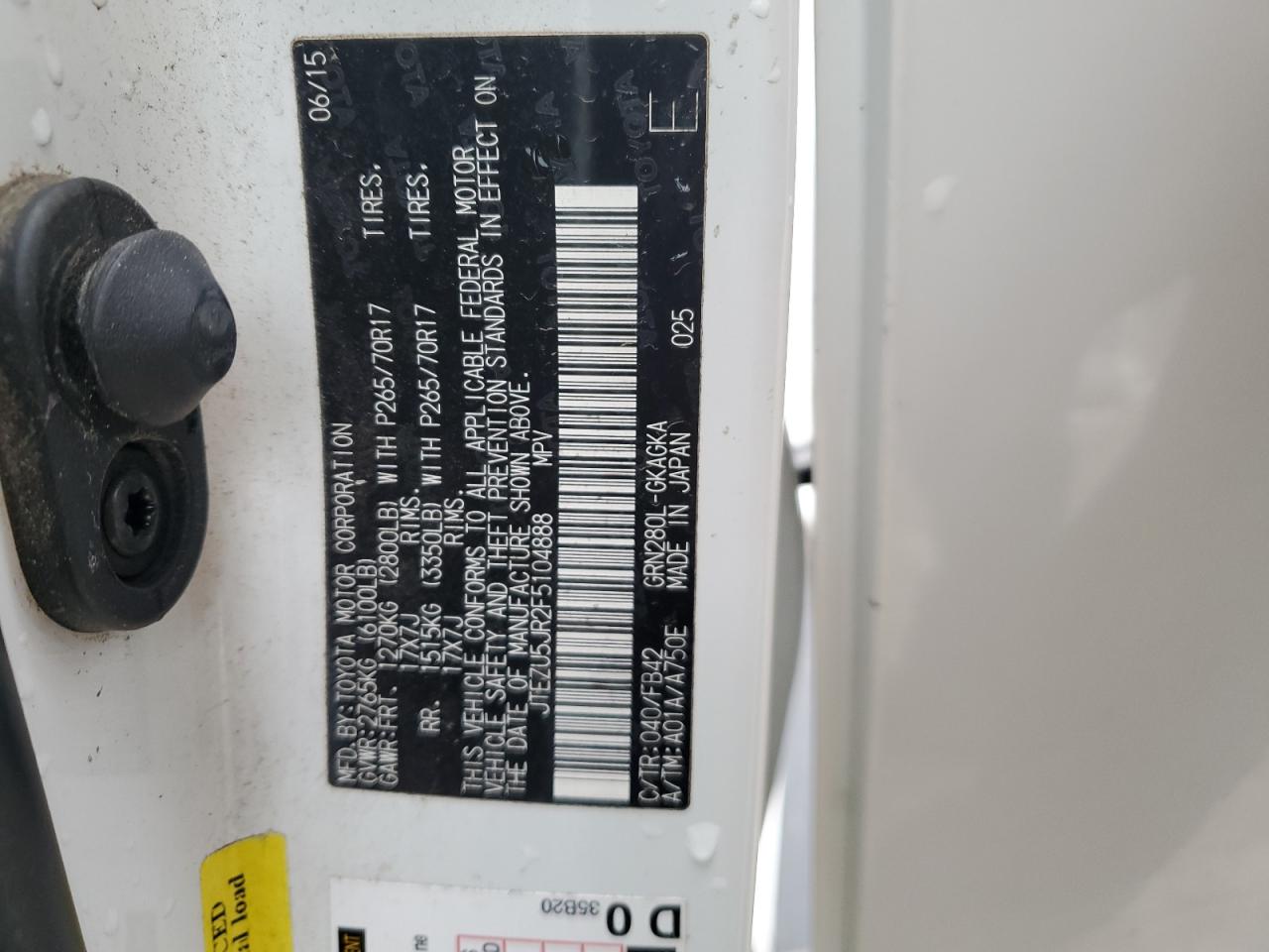 2015 Toyota 4Runner - Image 16