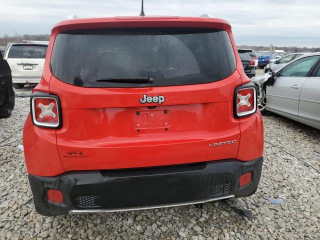  JEEP RENEGADE 2015 Красный