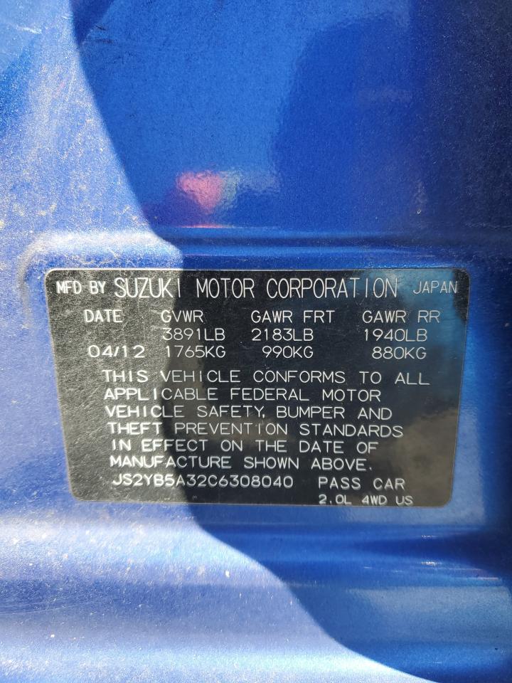 2012 Suzuki SX4 - Image 12