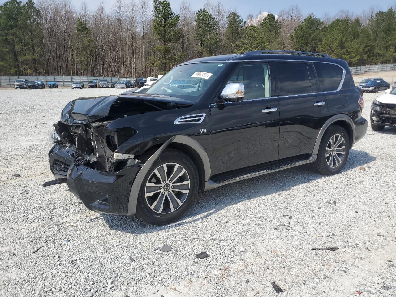 2019 Nissan Armada Sv للبيع في Gainesville، GA - Front End