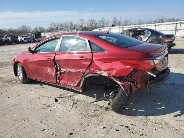Седаны HYUNDAI SONATA 2014 Красный