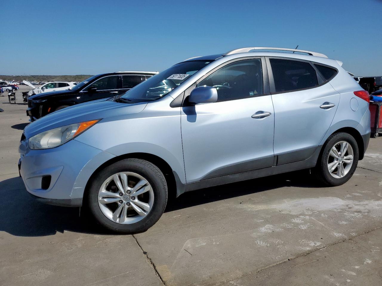 2011 Hyundai Tucson Gls en Venta en Grand Prairie, TX - Side