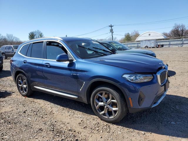  BMW X3 2024 Синій