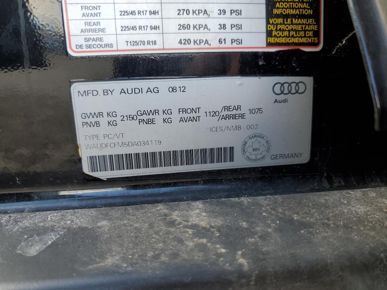 2013 Audi A3 - Image 13
