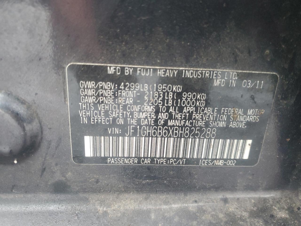 2011 Subaru Impreza - Image 12