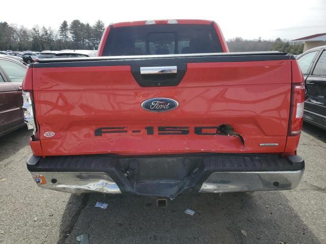  FORD F-150 2018 Червоний